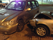  صور: اصابة طفيفة لسيدة بحادث طرق في شارع هبعشاط بمدينة يافا